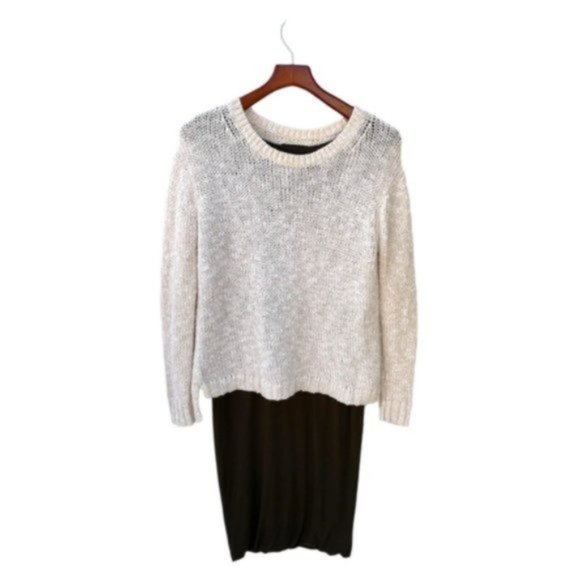 Leith-Nordstrom Olive Green Scoop Neck Bodycon Sleeveless Midi Dress Size S - Picture 5 of 8